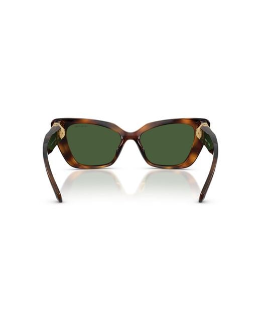Swarovski Green Sunglass Sk6047