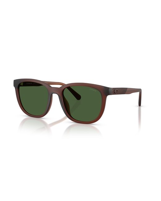COACH Green Sunglass Cca00 for men