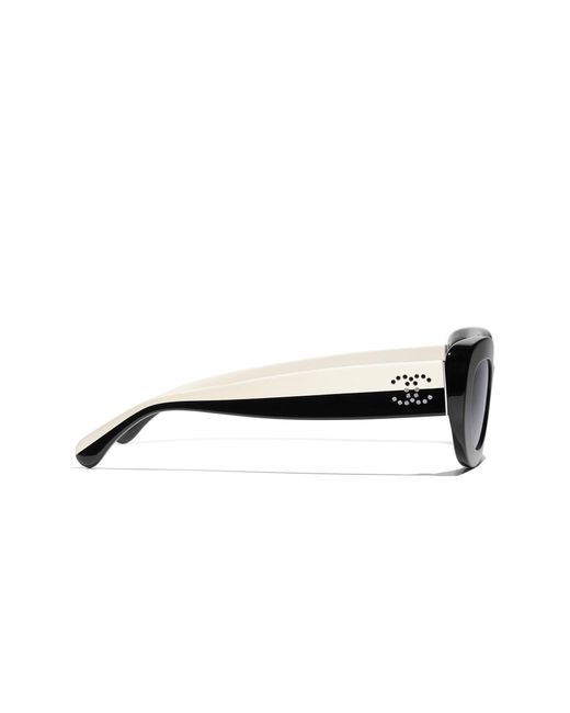 Chanel Black Sunglass Oval Sunglasses Ch5562b Ch5562b