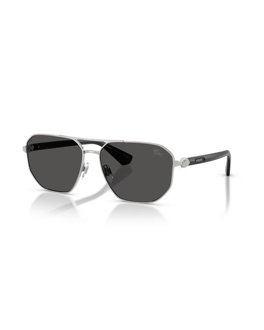 Burberry Black Sunglass Be3166 for men