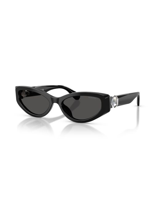 Swarovski Black Sunglass Sk6045u
