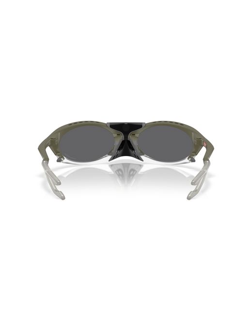 Oakley Black Sunglass Oo9437 Plantaris Latitude Collection for men