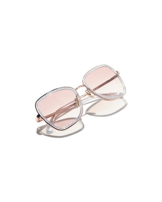 Chanel Black Sunglass Square Sunglasses Ch4277b