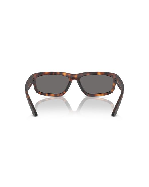 Prada Linea Rossa Black Sunglass Ps 01zsf for men