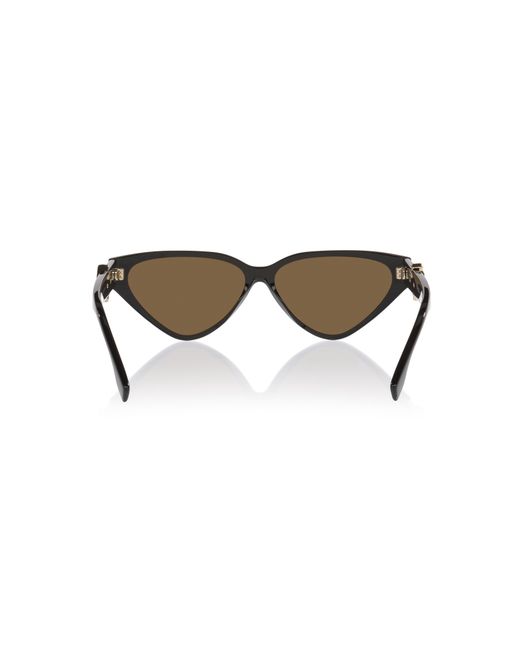 Fendi Black Sunglass Ff Diamonds Fe40184i
