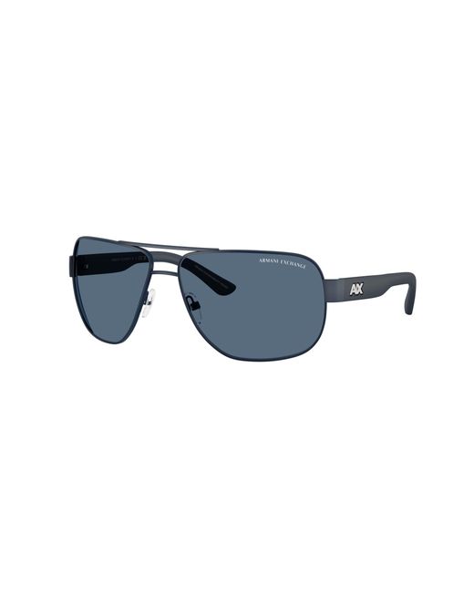 ARMANI EXCHANGE Black Sunglass Ax2012s for men