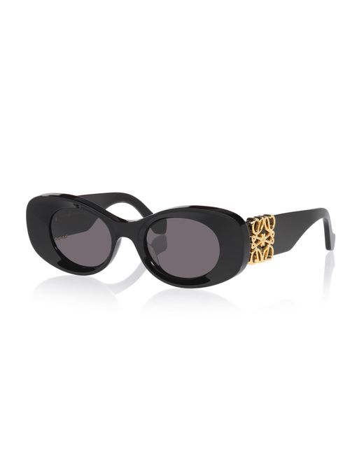 Loewe Black Sunglass Anagram Lw40175u