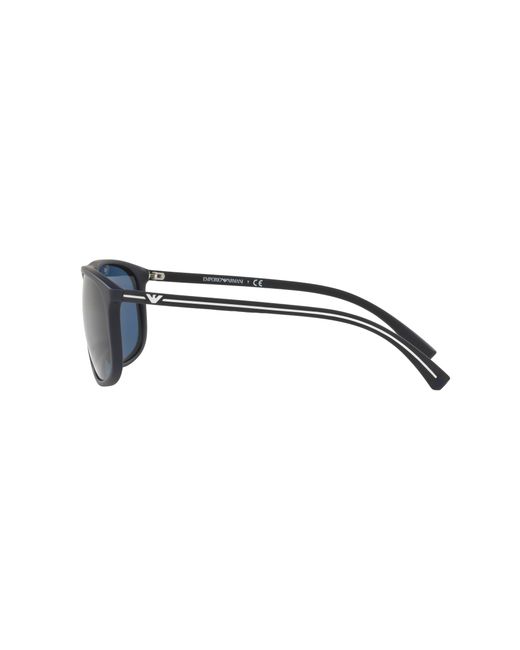 Emporio Armani Black Sunglass Ea4118 for men