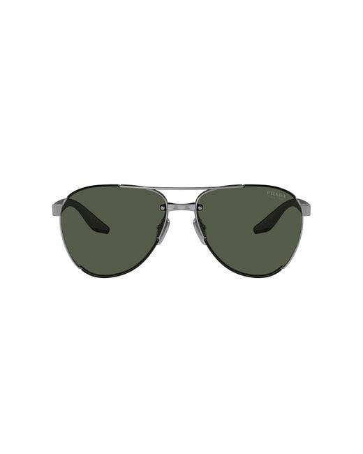 Prada Linea Rossa Sunglass Ps 51ys in Green for Men Lyst UK