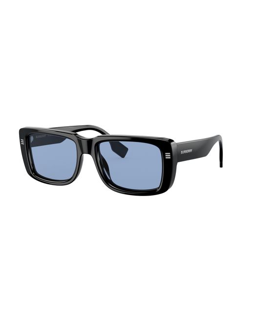 Burberry Sunglass Be4376u Jarvis in Blue for Men | Lyst
