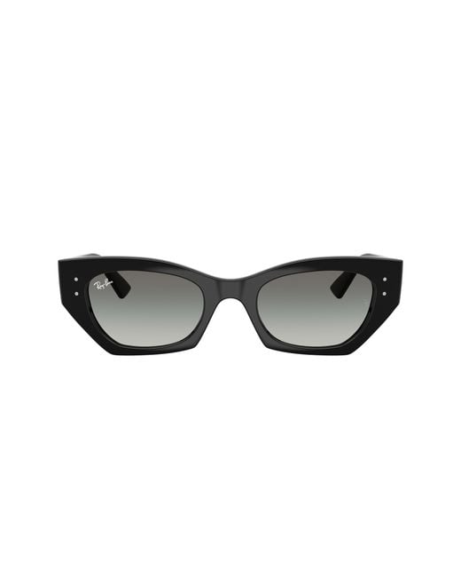 Ray-Ban Black Sunglass Zena Bio-based