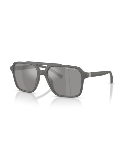 ARMANI EXCHANGE Gray Sunglass Ax4166su for men