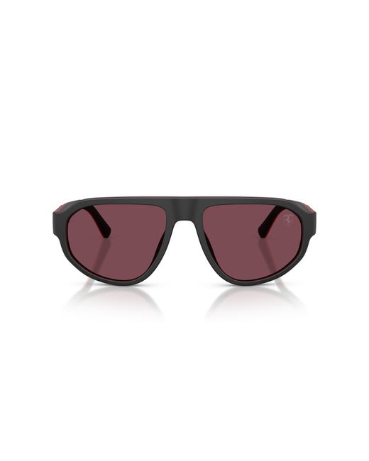 Scuderia Ferrari Black Sunglass Fz6027u for men