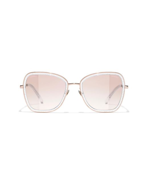 Chanel Black Sunglass Square Sunglasses Ch4277b