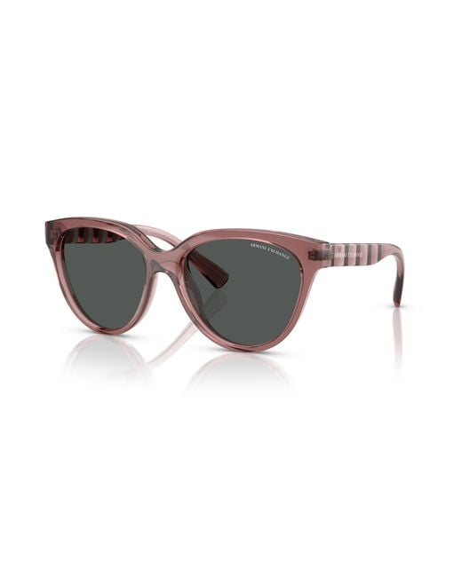 ARMANI EXCHANGE Black Sunglass Ax4148su