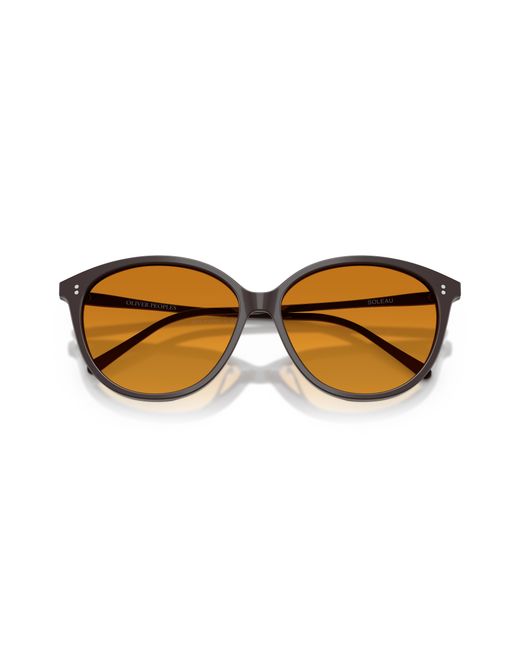Oliver Peoples Black Sunglass Ov5605su Soleau