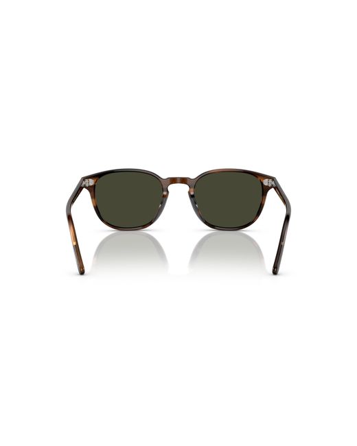 Oliver Peoples Black Sunglass Ov5219s Fairmont Sun for men