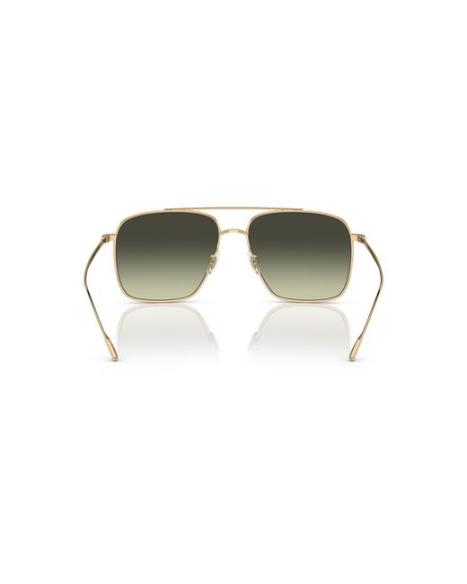 Oliver Peoples Black Sunglass Ov1320st Dresner
