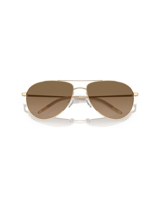 Oliver Peoples Black Sunglass Ov1002s Benedict for men