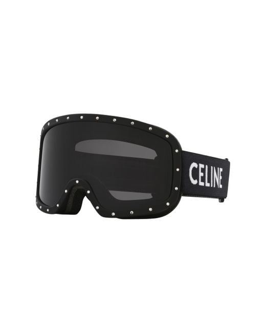 Céline Black Sunglass Ski Mask Cl4196us