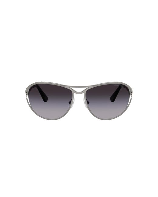Swarovski Black Sunglass Sk7028