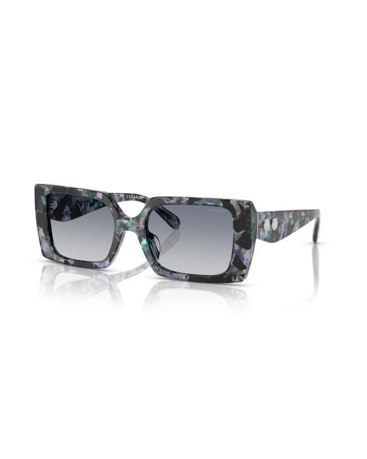 COACH Black Sunglass Hc8409u Cw224