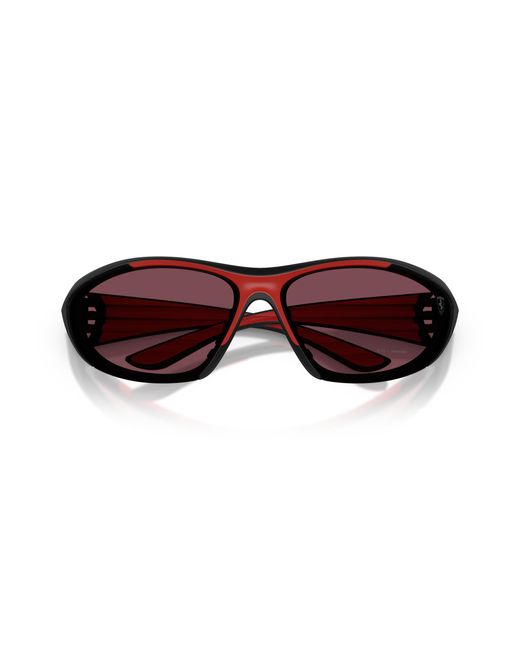 Scuderia Ferrari Black Sunglasses Fz6029U for men