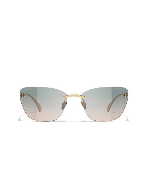 Chanel Black Sunglass Cat Eye Sunglasses Ch4286t