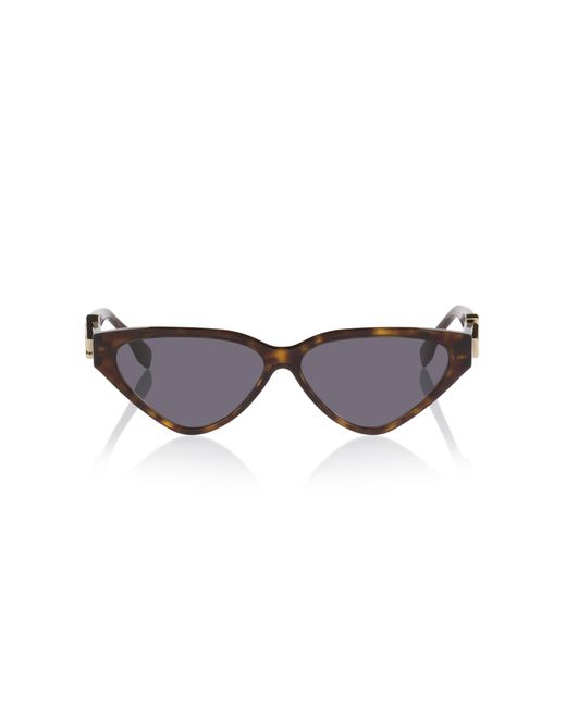 Fendi Black Sunglass Ff Diamonds Fe40184i