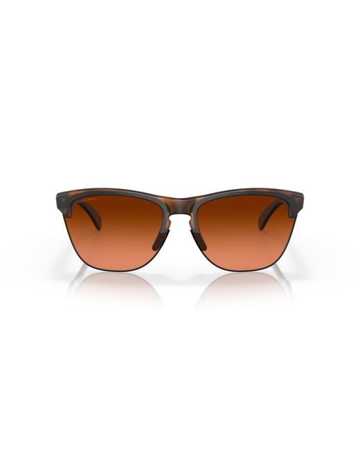 Oakley Black Sunglass Oo9374 Frogskinstm Lite for men