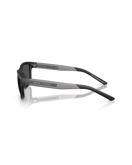 ARMANI EXCHANGE Black Sunglass Ax4169su for men
