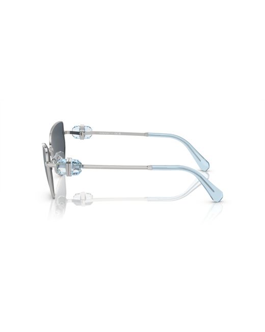 Swarovski Black Sk7003 Sunglasses