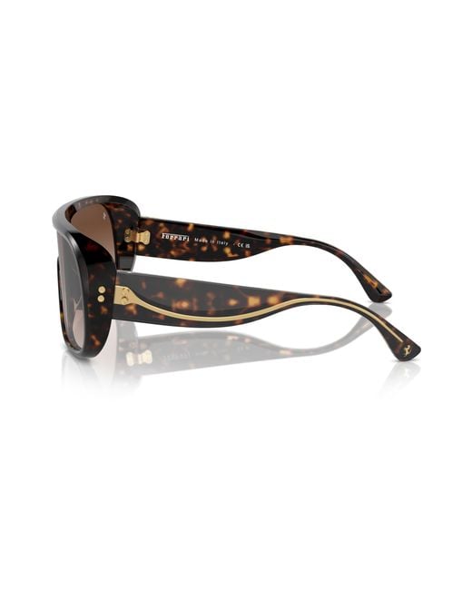 Ferrari Black Sunglass Fh2006u