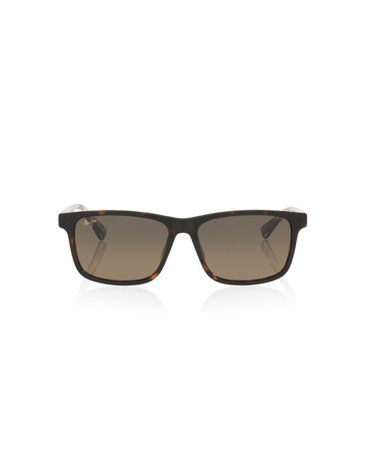 Maui Jim Black Sunglass Okina for men