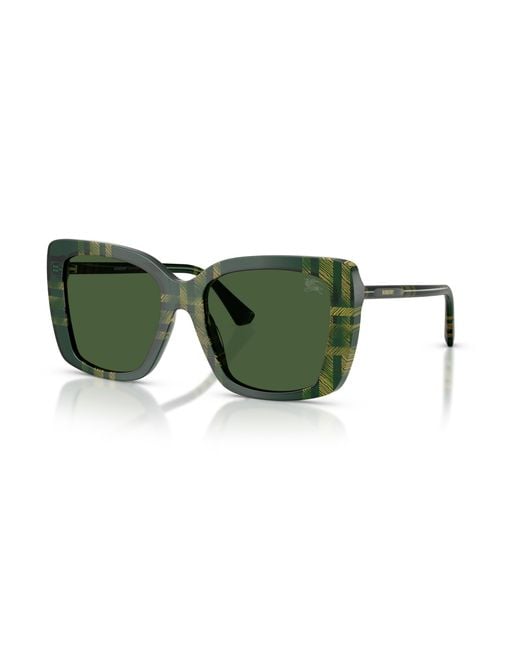 Burberry Green Sunglass Be4456f
