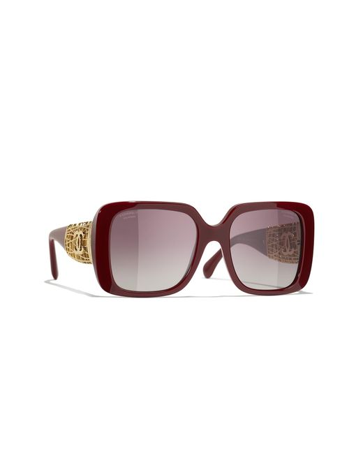 Chanel Black Sunglass Ch5532 Square Sunglasses Ch5532