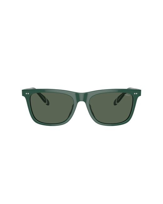 Polo Ralph Lauren Green Sunglasses Ph4205u for men