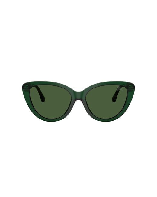 Burberry Green Sunglass Be4457f