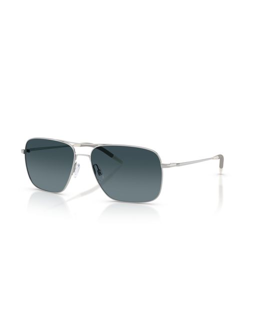 Oliver Peoples Black Sunglass Ov1150s Clifton for men