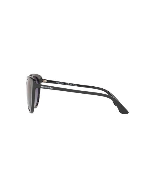 Sunglass Hut Collection Black Sunglasses Hu2016