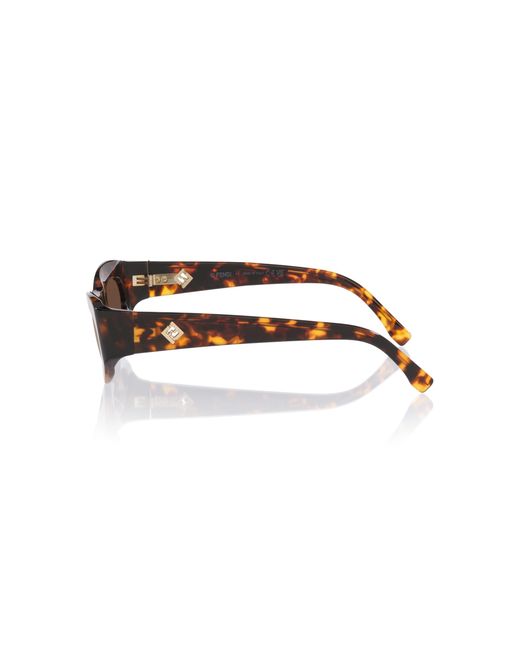 Fendi Black Sunglass Ff Diamonds Fe40177u