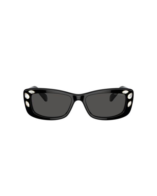 Swarovski Black Sk6008 Sunglasses