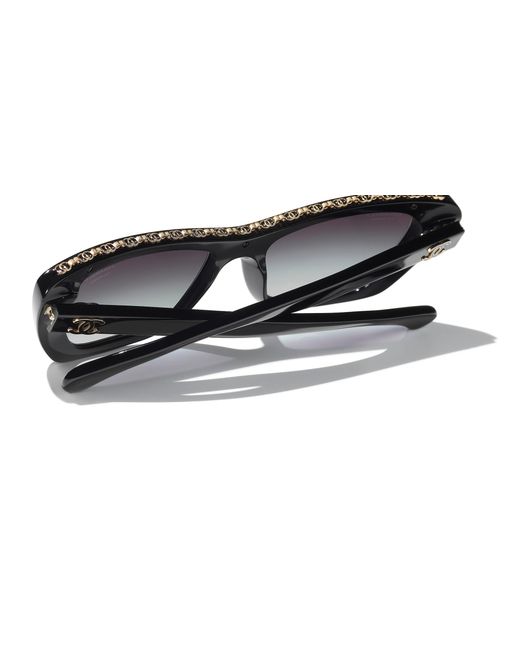 Chanel Black Sunglass Ch5540a