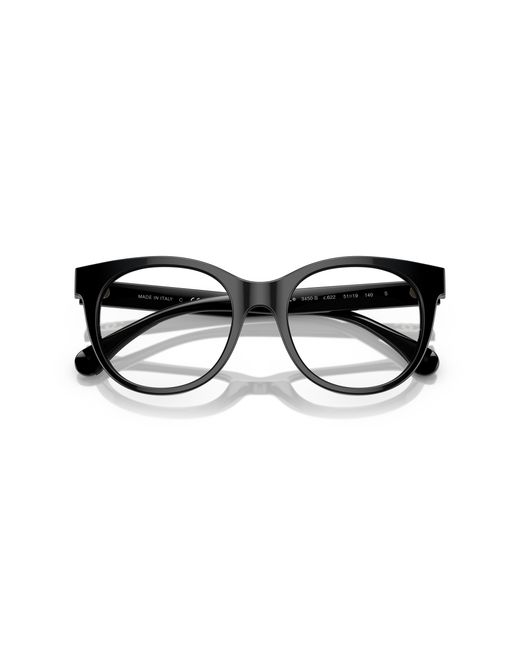 Chanel Black Sunglass Cat Eye Eyeglasses Ch3450b