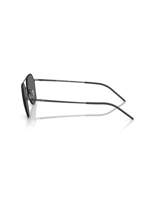 Giorgio Armani Black Sunglass Ar6185 for men