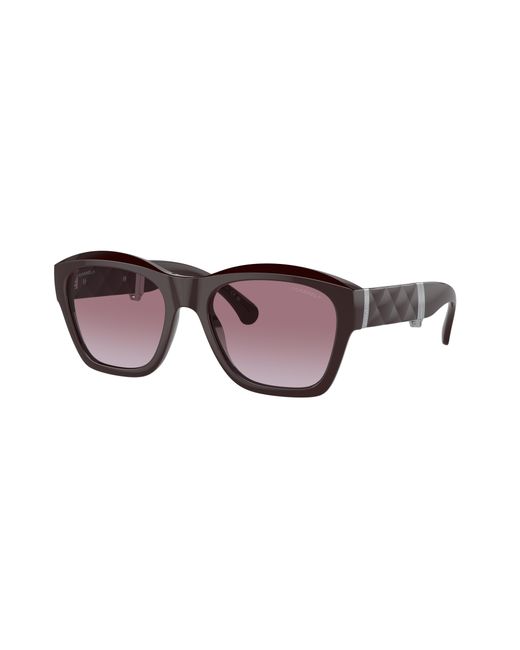 Chanel Black Sunglass Square Sunglasses Ch6055b