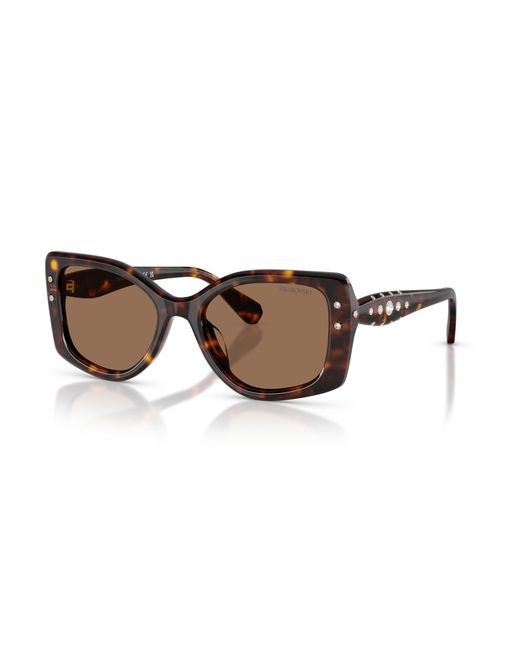 Swarovski Black Sunglass Sk6058u