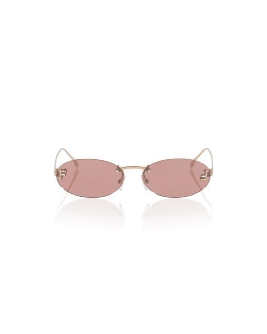 Fendi Black Sunglass First Crystal Fe4075us