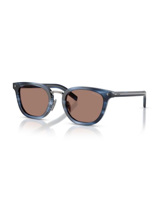 Prada Black Sunglass Pr 25zs for men