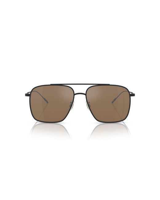 Oliver Peoples Black Sunglass Ov1320st Dresner